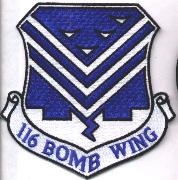 116th Bomb Wing Crest