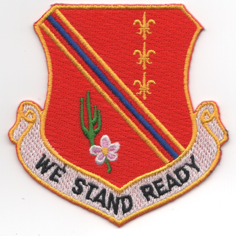 127FW 'READY' Crest Patch (Red)