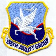 135th ALG Crest Patch