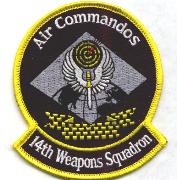 14th Weapons Squadron Patch