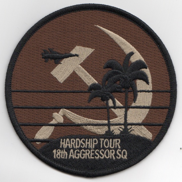 18th Aggressor 'HARDSHIP TOUR' Patch (DESERT)