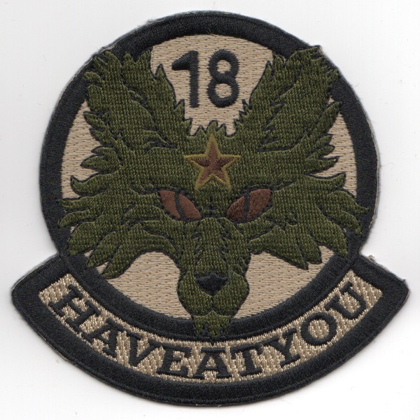 18th Aggressor 'Have At You' Patch (OCP)