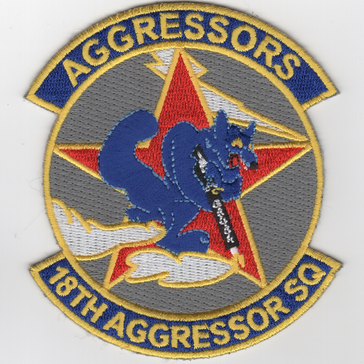 18th Aggressor Squadron Patch (English)