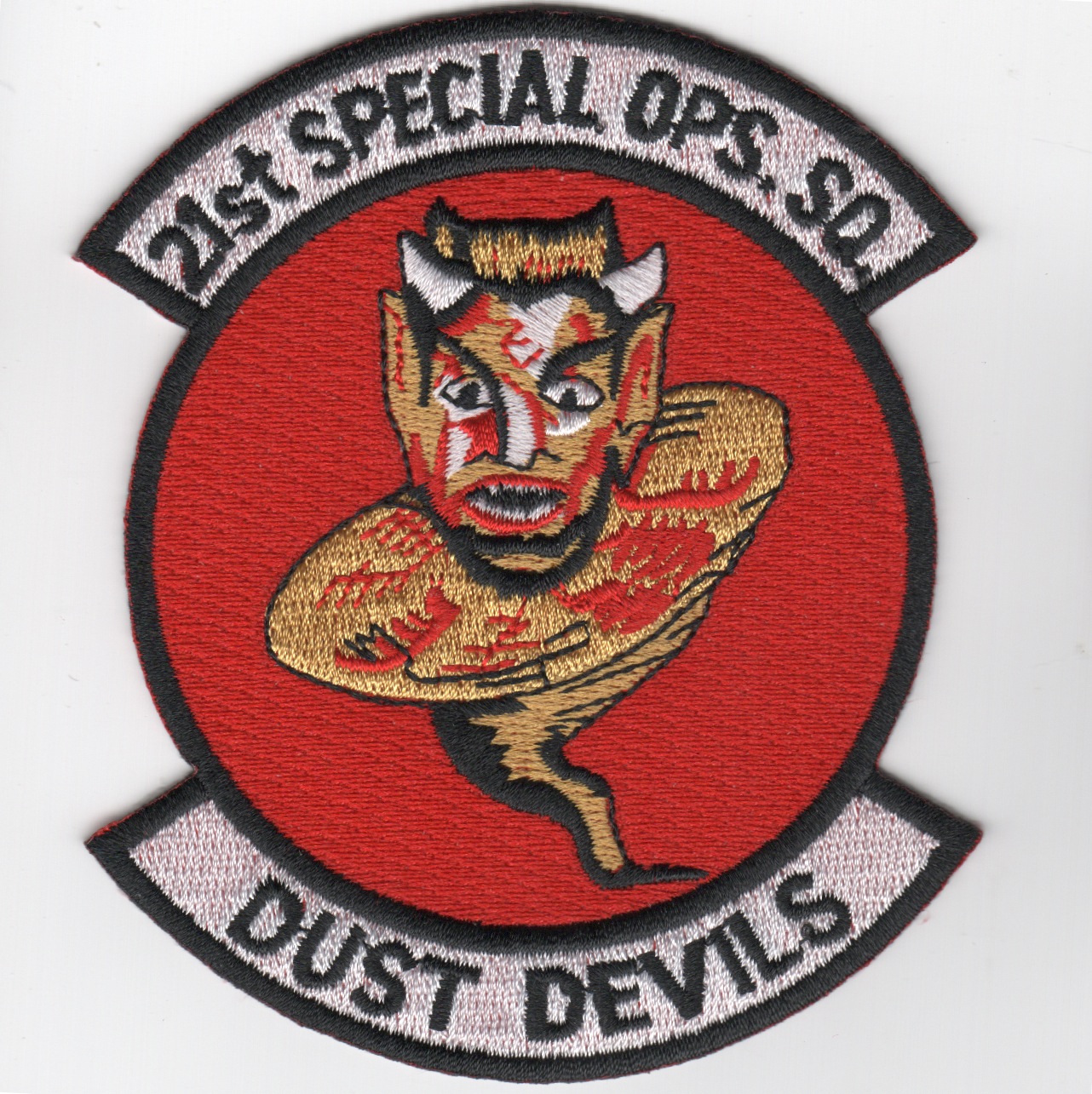 21st Special Ops Squadron Patch (Red/Repro)
