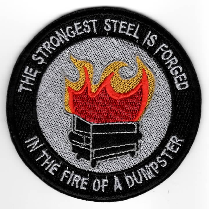 33RS 'Strongest Steel From Fire Of A Dumpster' (Gray)