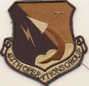 412 Operations Group Desert Patch