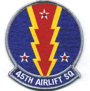 45th Airlift Squadron Patch