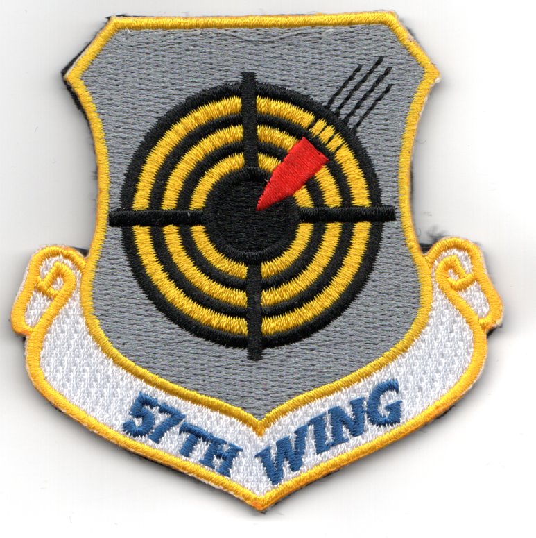 57th Fighter Wing Crest (V)