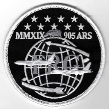 905th ARS 'MMXIX' Patch (Black/White Border)