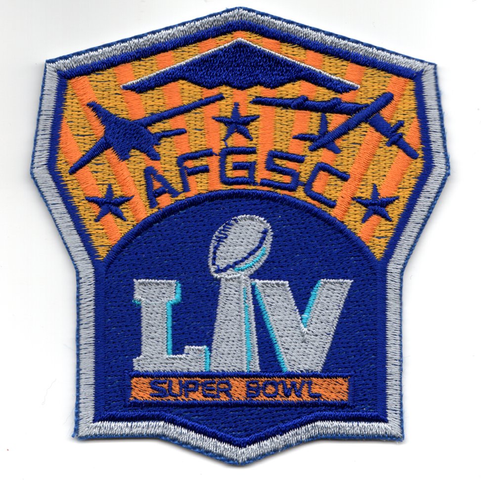 AFGSC 'Super Bowl LiV' Patch