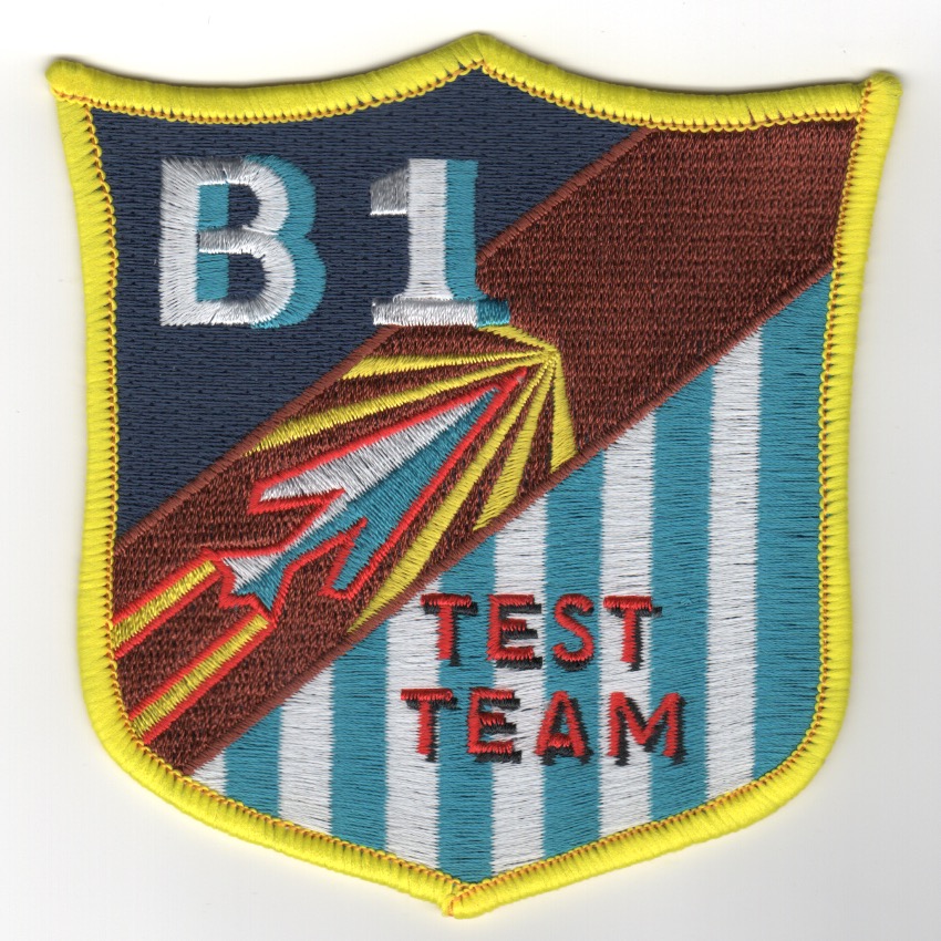 B-1B Test Team Patch