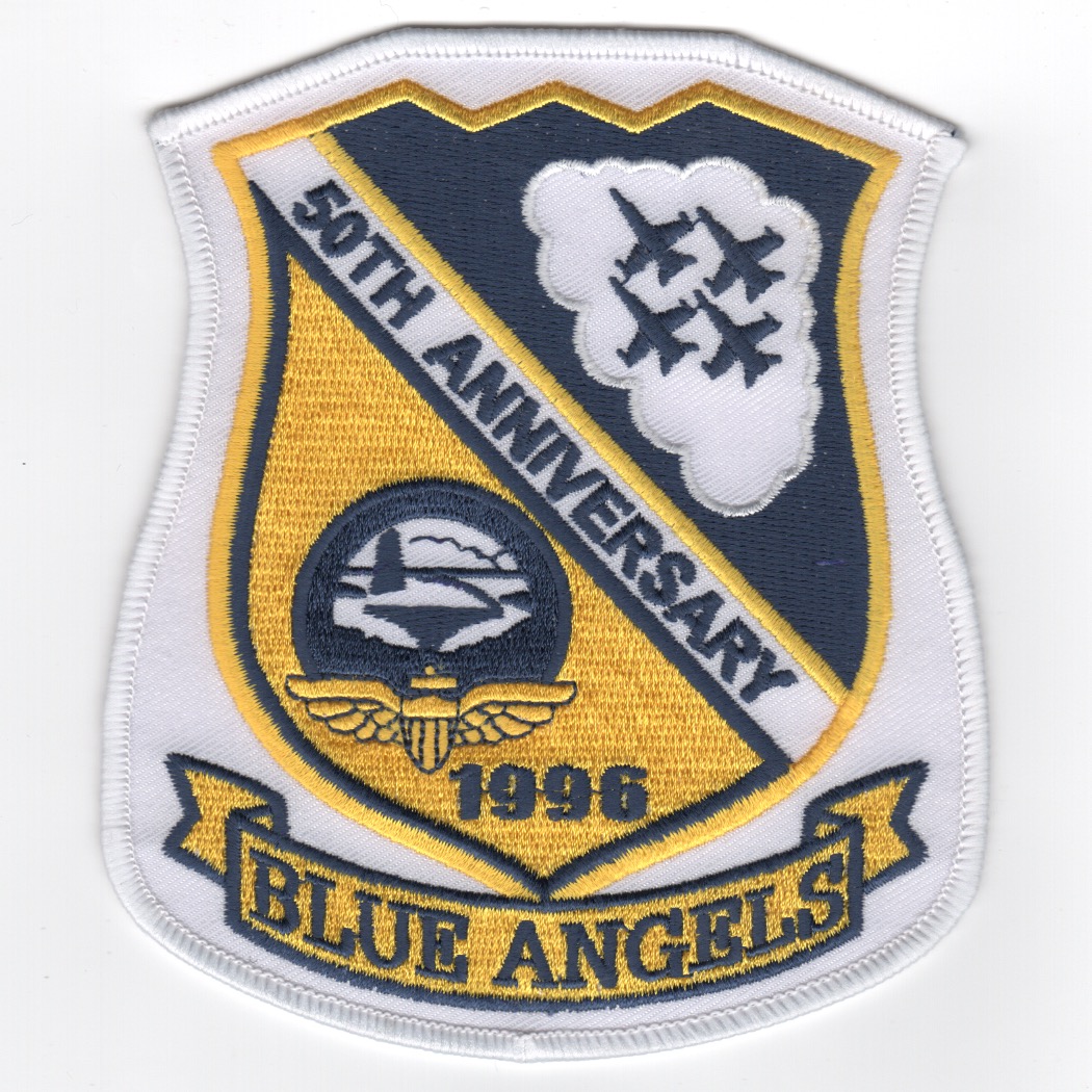 Blue Angels 50th Anniversary Shield
