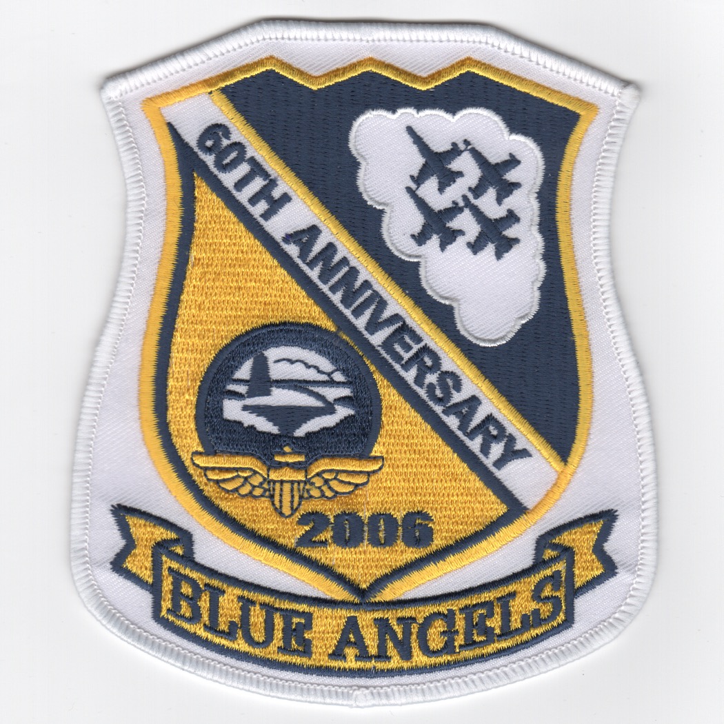 Blue Angels 60th Anniversary Shield