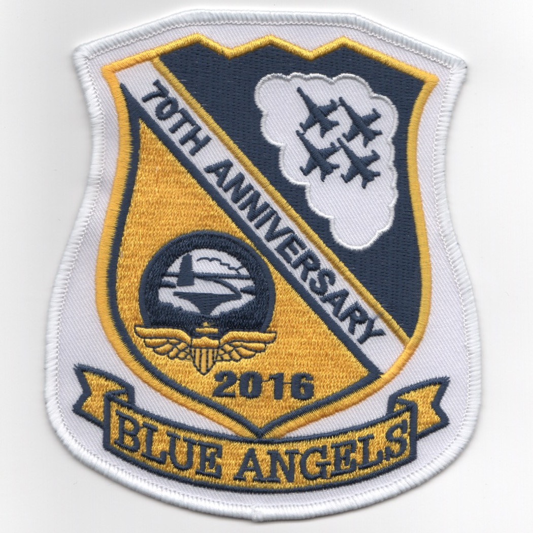 Blue Angels 70th Anniversary Shield