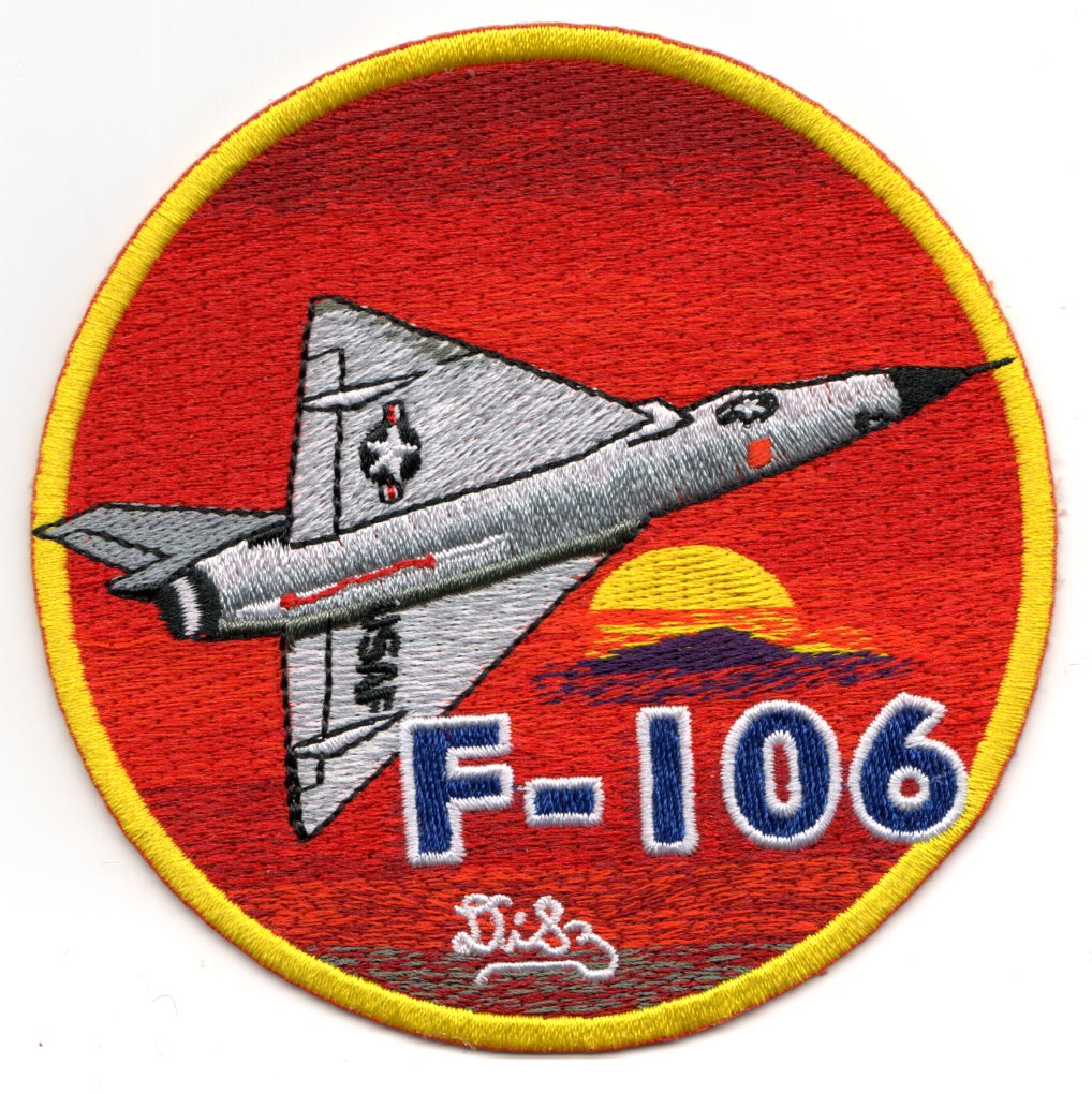 F-106 'Gray AC on Red Sun' (Med)