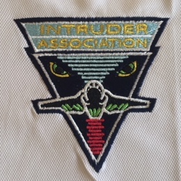 Intruder Association 'WHITE' Polo Shirt Logo
