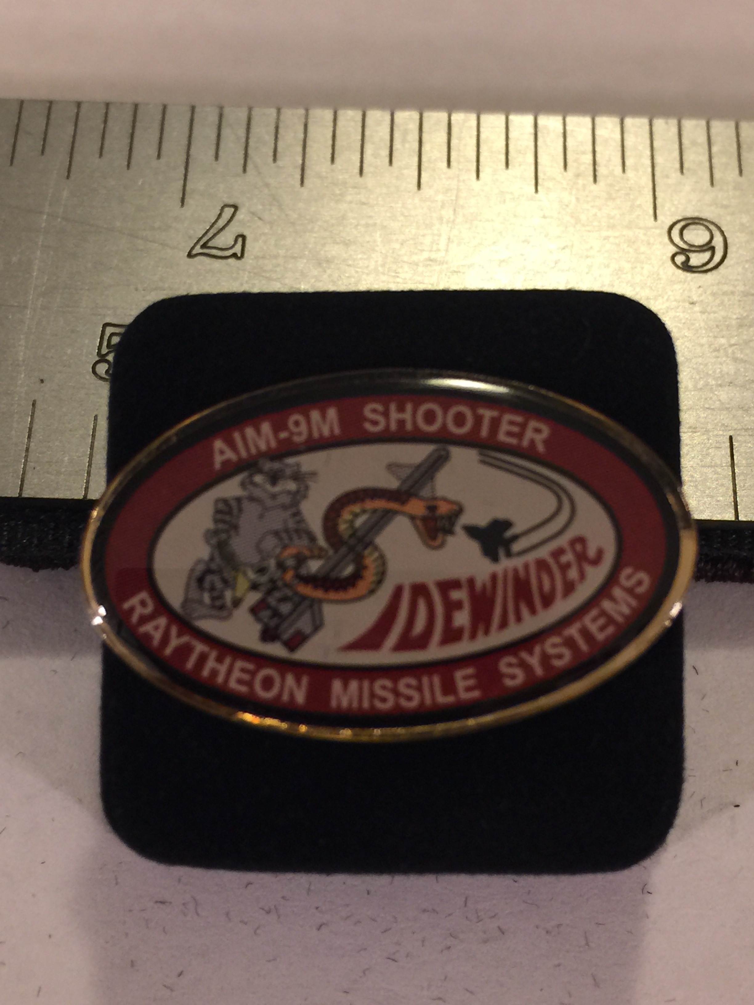 Lapel Pin: AIM-9RMS