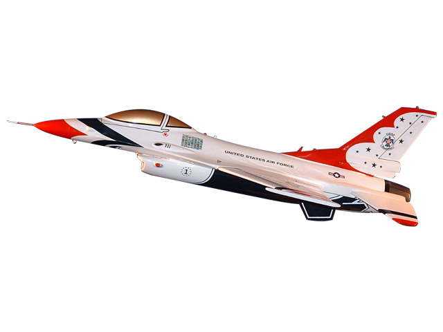 USAF Thunderbird F-16A Aircraft (Large Model)