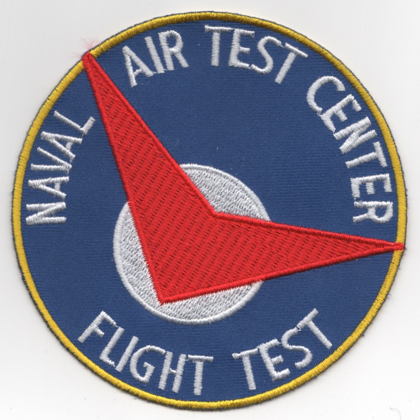 Naval Air Test Center (NATC) 'Flight Test' Patch