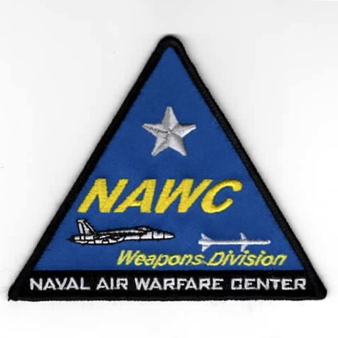 NAWC F-18 (Tri/Blue/Black Border)