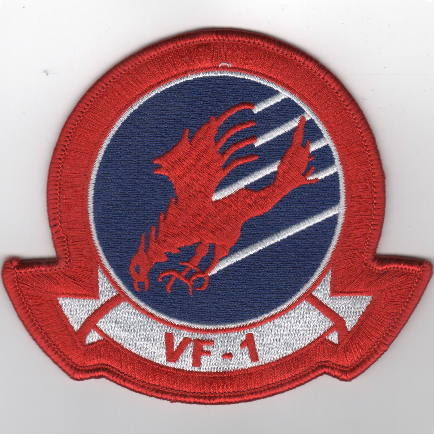 TOPGUN: VF-1 Squadron Patch (No Velcro)