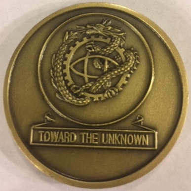 U-2 'Dragon Lady' Coin (Back)