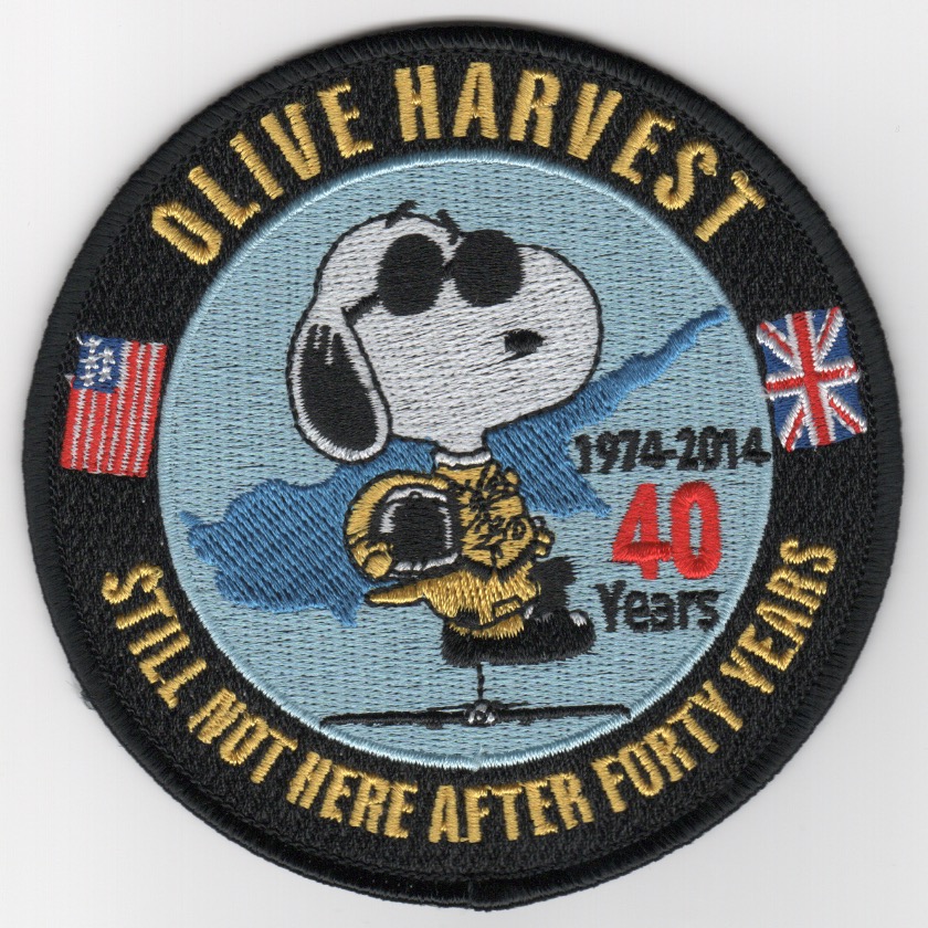 U-2 'Olive Harvest' Patch (Merrowed)