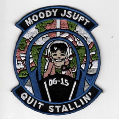 USAF MOODY AFB *JSUPT CLASS 06-15* (Blue Border)
