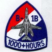B-1 1000 Hours Patch