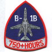B-1 750 Hours Patch