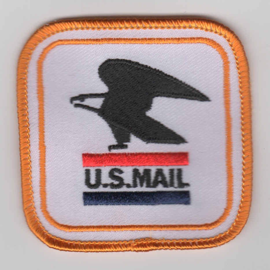 C-2 'US MAIL' Patch (Ylw/White)