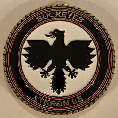 VA-85 'BUCKEYES' Coin (Front)