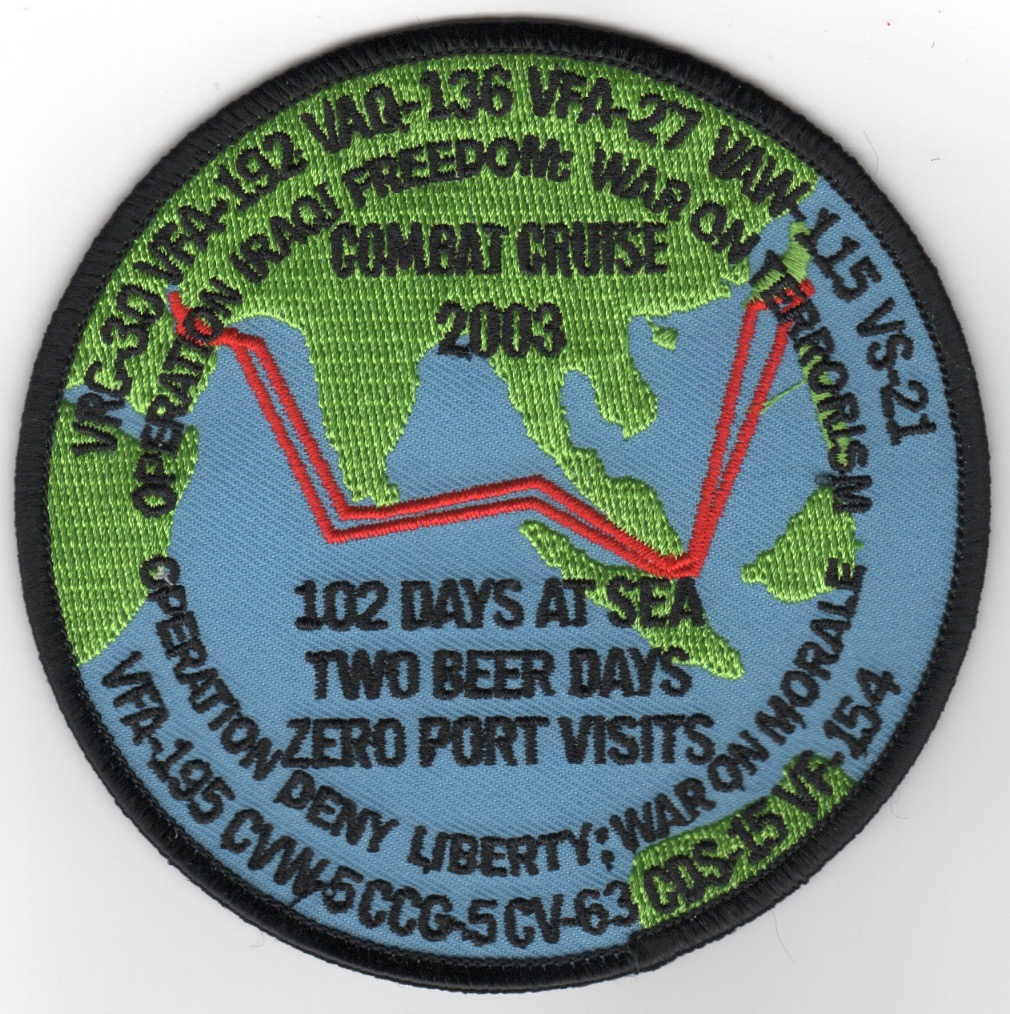 CV-63 2003 'Combat Cruise' (Globe)