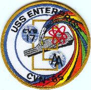 USS Enterprise (CVN-65) 'Rainbow' Patch