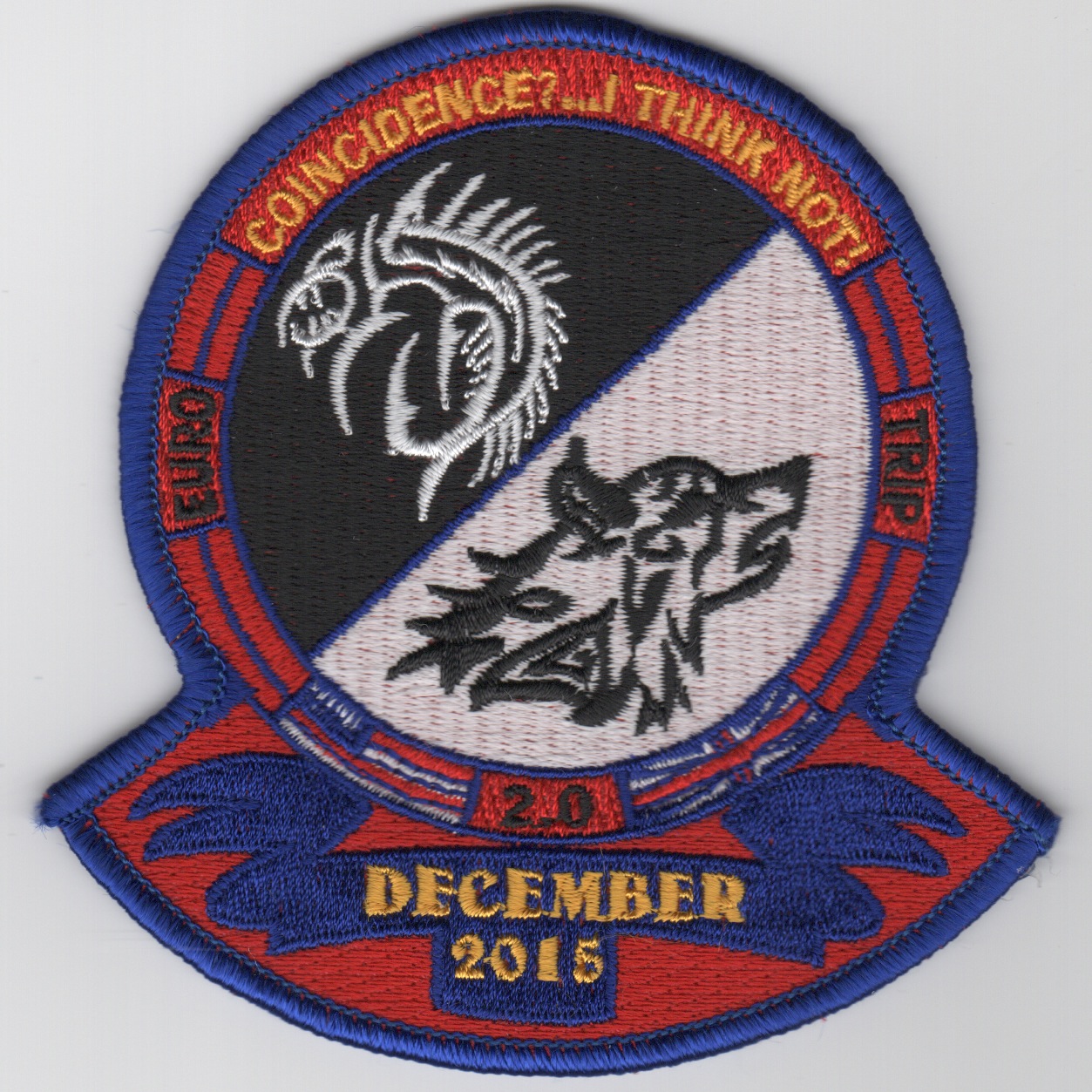 CVN-69 'Coincidence' Cruise Patch