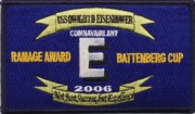USS Eisenhower (CVN-69) 2006 Award Patch
