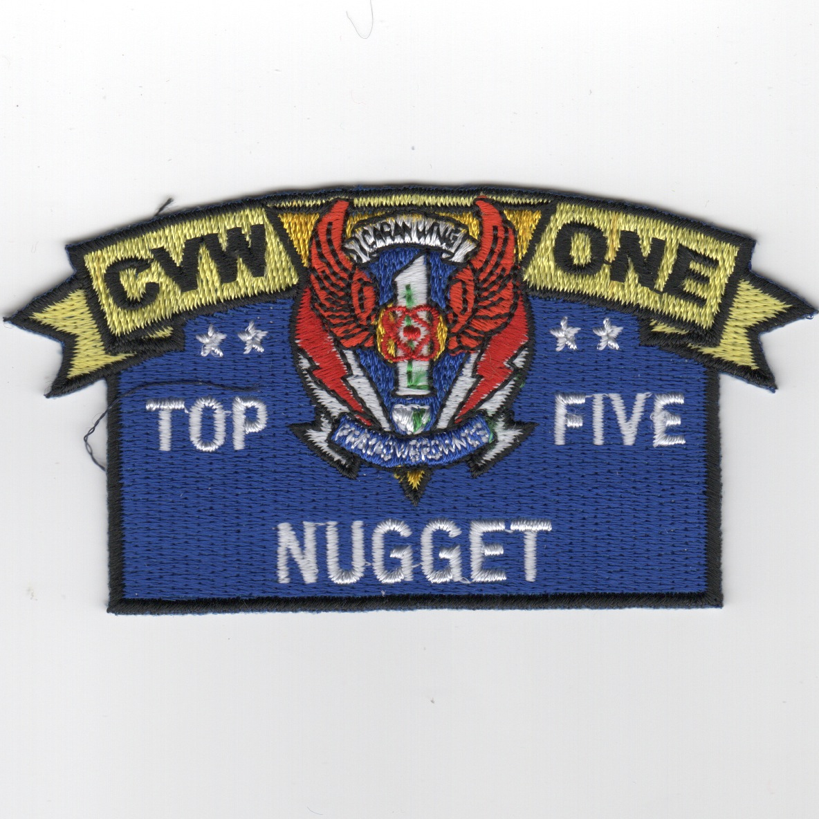 CVW-1 'TOP FIVE NUGGET' Award Patch