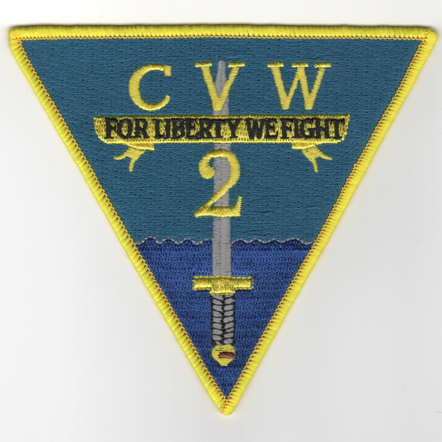 CVW-2 'Liberty' Patch (Yellow Border)
