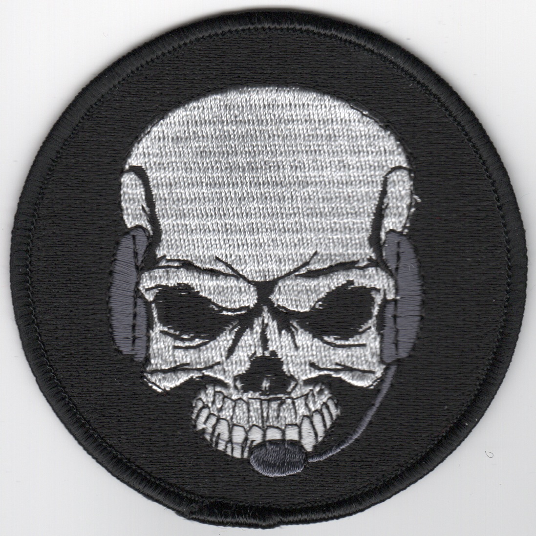 ACS/ACCS 'Skull w/Headset' (Black)
