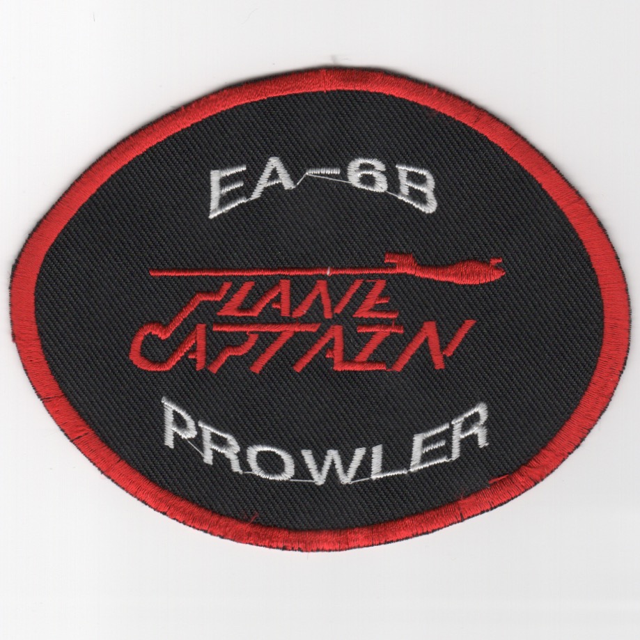 EA-6B 'Plane Captain' (Oval/Red-Black)