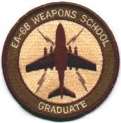 Electronic Attack Weapons School Patch (Tan)
