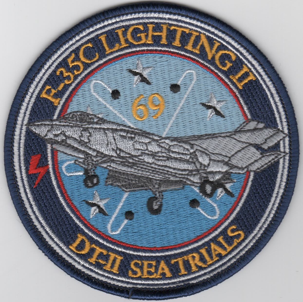 F-35/CVN-69 'F-35C Sea Trials' Patch