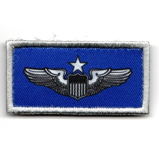 FSS - USAF 'SENIOR' Pilot Wings (Blue)