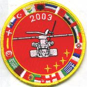 HC-4 'Countries Visited in 2003' (Helo) Patch