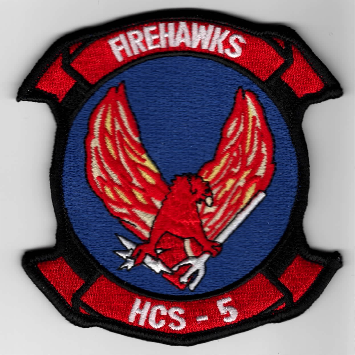 HCS-5 Squadron (Red-Blue/No V)