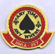 HMLA-267 Squadron Patch (Small)