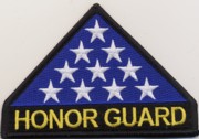 Honor Guard Flag Patch