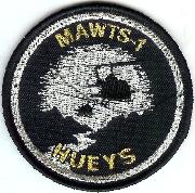 MAWTS-1 'Hueys' Patch (Blk/Silver)