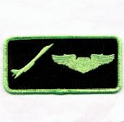 128BS Nametag (Green/WSO Basic Wings)