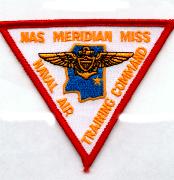 NAS Meridian, MS Patch (No Velcro)